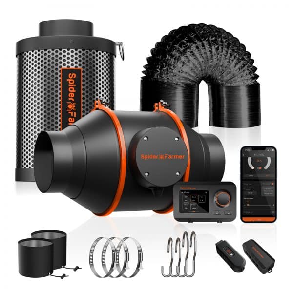 4 inch inline fan kits GGS controller-2509
