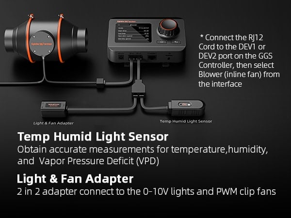 Inline Fan+ GGS Controller-phone