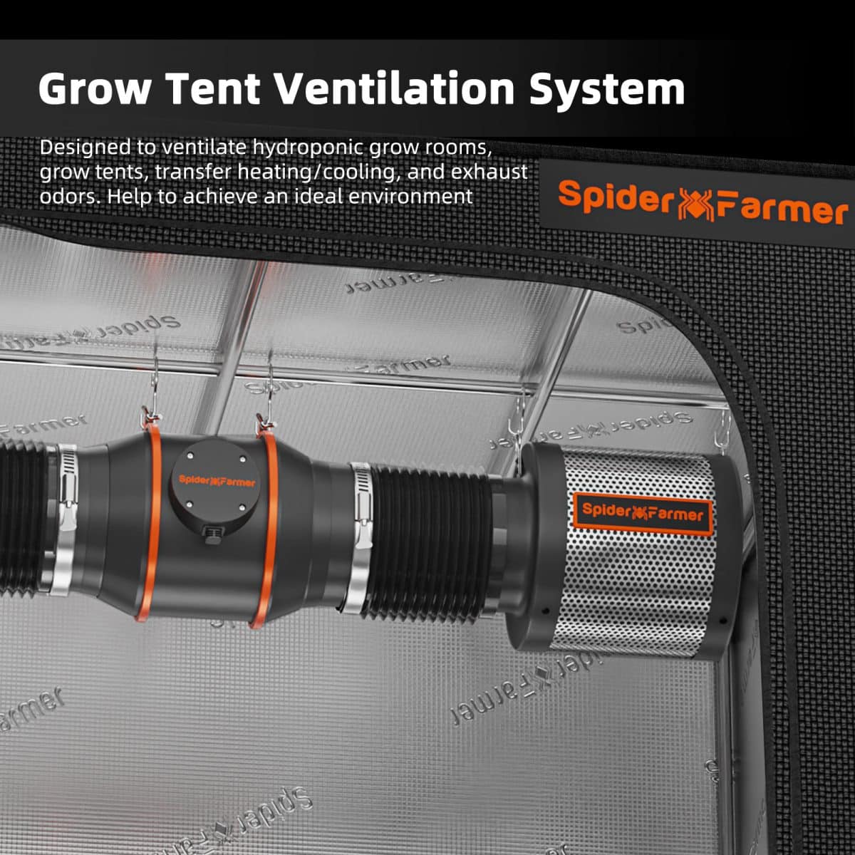 Installation-6-inch inline fan