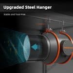 Steel Hanger-6 Inch inline fan