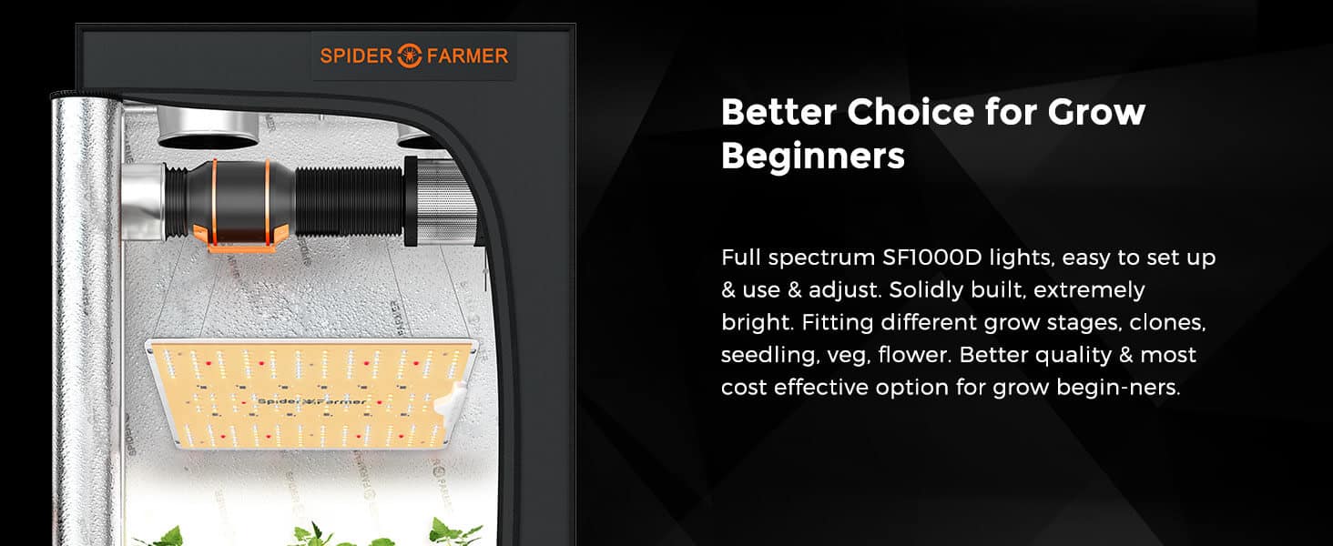 SF1000D led grow light 0.