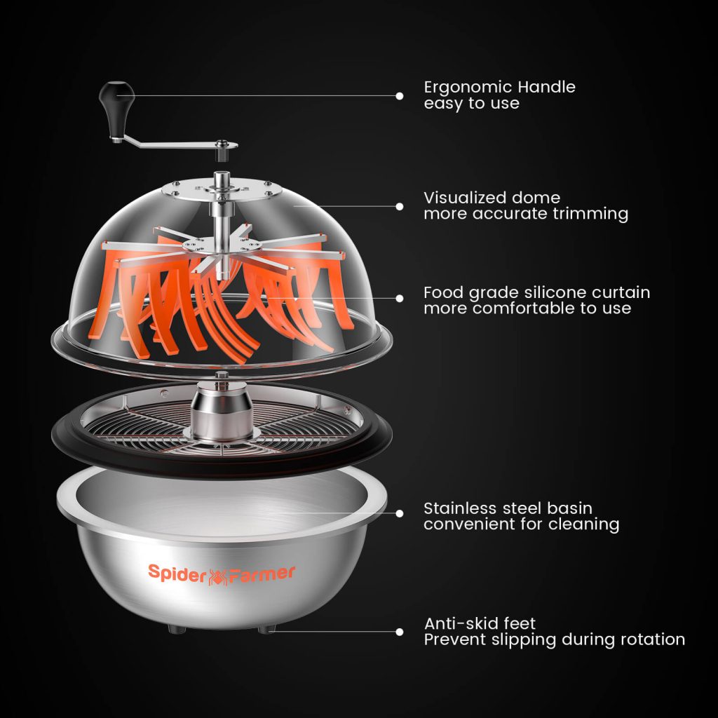 16″ Bud Leaf Bowl Trimmer 03