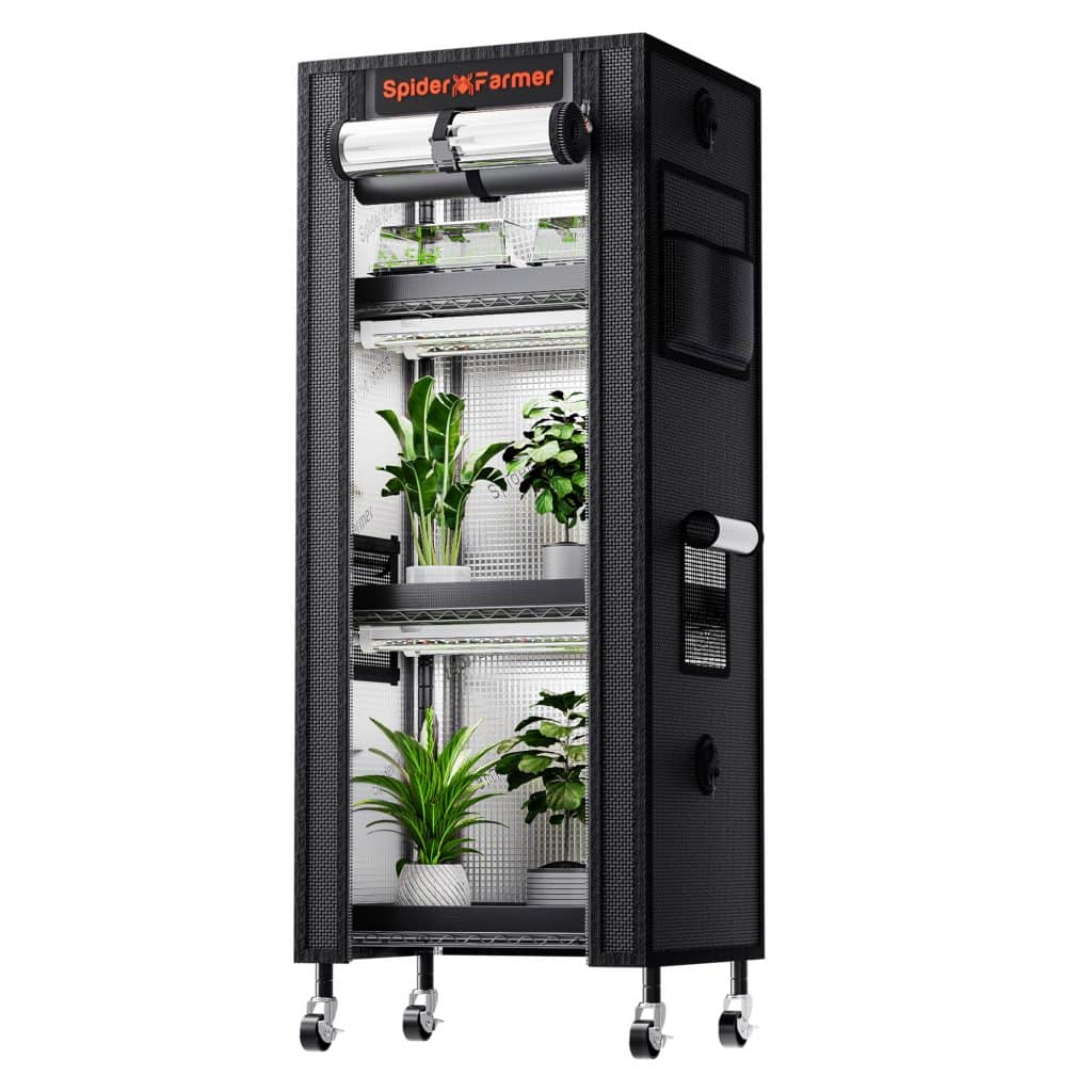 Spider Farmer 4 Tier Plant Stand With Led Grow Kit-Header image